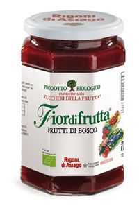 Berries Organic Jam Fiordifrutta Rigoni di Asiago 250 ml