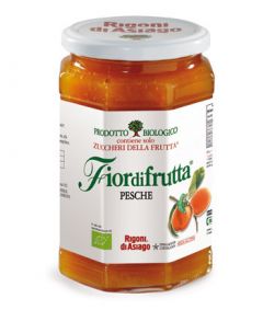 Peach Organic Jam Fiordifrutta Rigoni di Asiago 250 ml