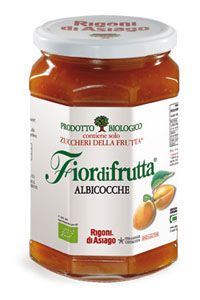 Apricot Organic Jams  Fiordifrutta Rigoni di Asiago 