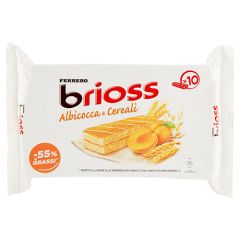 Apricot and Cereals Kinder Brioss Ferrero