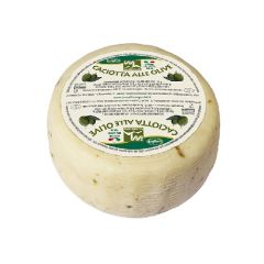 Caciotta Cheese with Olive Tre Valli