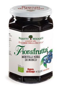 Black Blueberry Organic Jam Rigoni di Asiago
