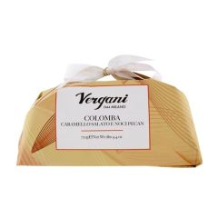 Salted Caramel and White Chocolate Vergani Colomba Cake