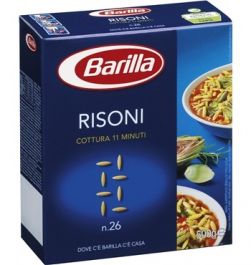 Barilla 20 X risoni No 26 Pasta Italiana 500 G 