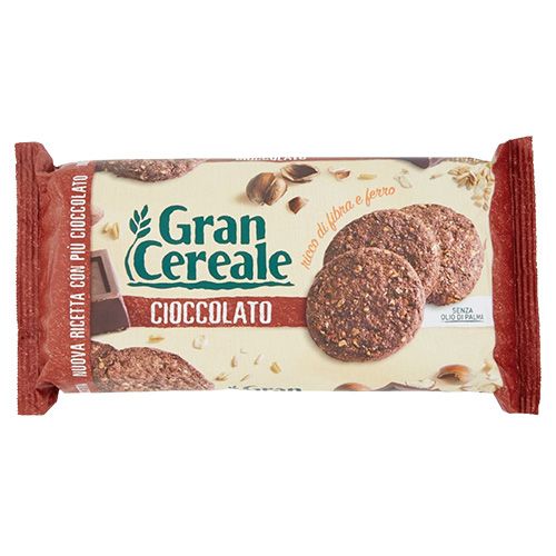 Chocolate Gran Cereale Mulino Bianco Biscuits