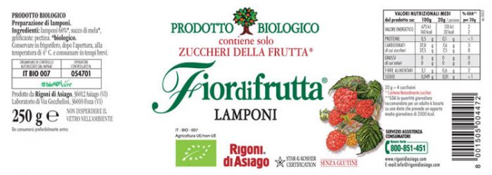  Rigoni di Asiago Fiordifrutta Organic Fruit Spread