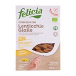 Organic Yellow Lentils Caserecce Pasta Felicia